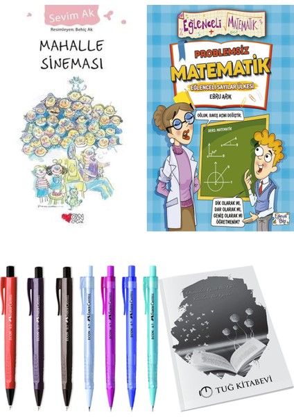Problemsiz Matematik ve Mahalle Sineması 2'li Set - Kalem
