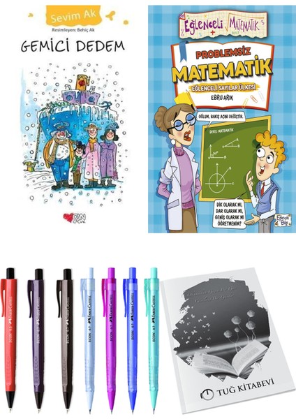 Problemsiz Matematik ve Gemici Dedem 2'li Set - Kalem