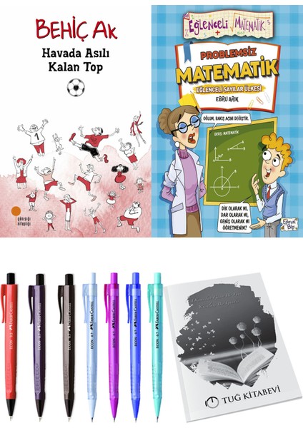 Problemsiz Matematik ve Havada Asılı Kalan Top 2'li Set - Kalem