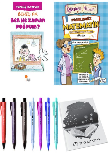Problemsiz Matematik ve Ben Ne Zaman Doğdum? 2'li Set - Kalem