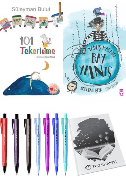 Yanlış Masalcı Bay Yalnış ve 101 Tekerleme 2'li Set - Kalem
