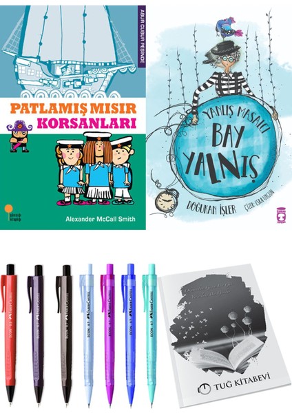 Yanlış Masalcı Bay Yalnış ve Patlamış Mısır Korsanları 2'li Set - Kalem