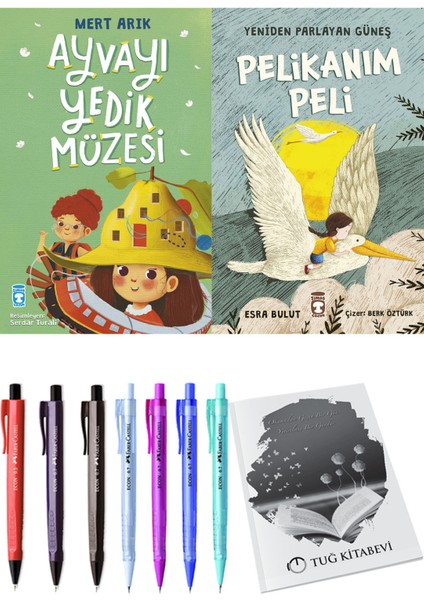 Yeniden Parlayan Güneş Pelikanım Peli ve Ayvayı Yedik Müzesi 2'li Set - Kalem