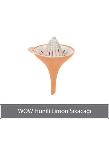 Tekno Trust Wow Hunili Limon Sıkacağı - Somon