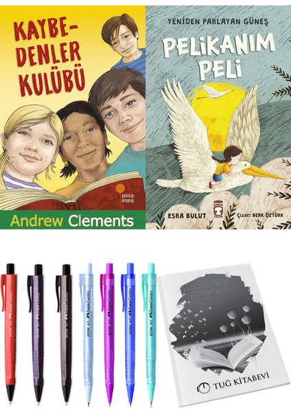 Yeniden Parlayan Güneş Pelikanım Peli ve Kaybedenler Kulübü 2'li Set - Kalem
