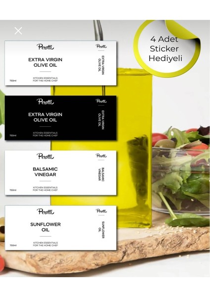 Gümüş 500 ml Cam Yağdanlık, Sosluk, Sirkelik, Şık ve kullanışlı tasarım modelleri