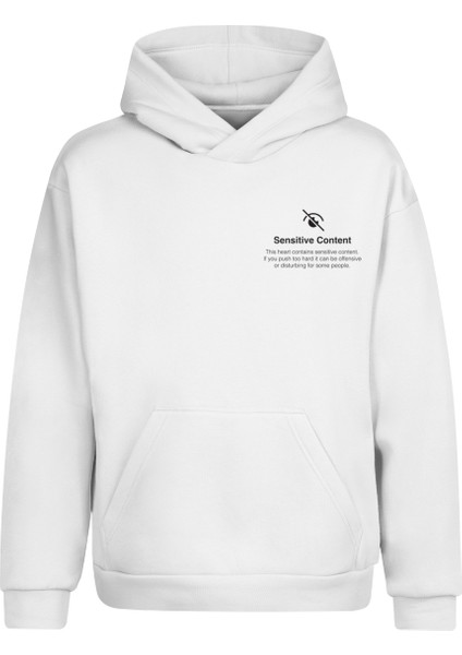 Sensitive Content Oversize Hoodie