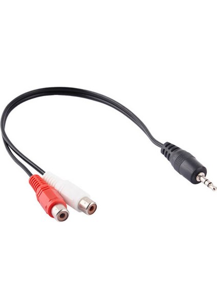 Mf-Sk3-D 3.5mm Stereo Erkek - 2 Rca Dişi Dönüştürücü