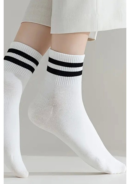 2’li Paket Çember Detaylı Kolej Tenis Çorap fiyatları