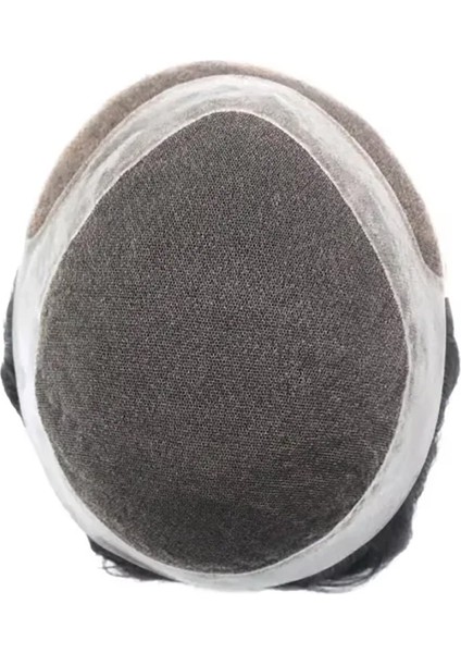 DP7467 Hollywood Protez Saç Erkekler İçin Protez Saç - Toupee For Men 30 mm - Doğal Dalgalı İnsan Saçı - Remy Saç - %130 Saç Yoğunluklu Saç Değiştirme Sistemi