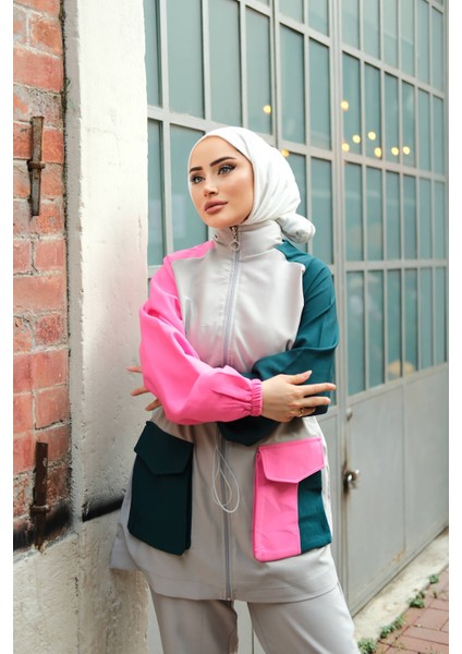 Kadın Tesettür Eşofman Takımı Double Crep Alt-Üst Takım modelleri