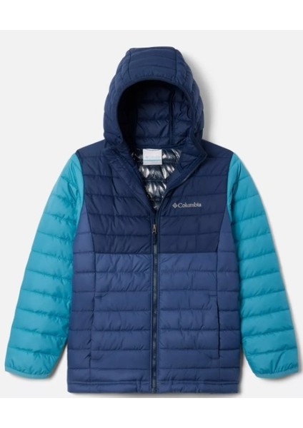 Kids Boys Navy Omni-Heat Reflective Powder Lite Jacket EB0013-479