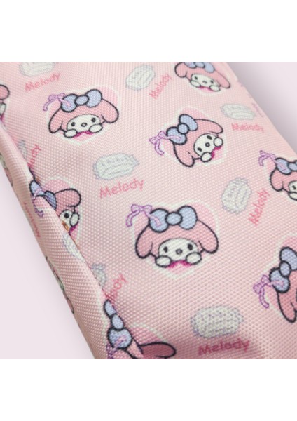 Kuromi, Cinnamoroll, Mymelody Çift Bölmeli Fermuarlı Kalem Çantası modelleri