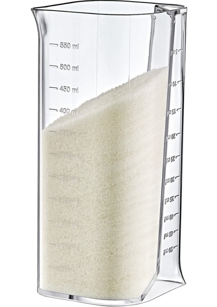 Tekno Trust Ölçekli Şeffaf 550ML Yağlık & Yağdanlık & Ölçü Kabı ( Cam Değildir )