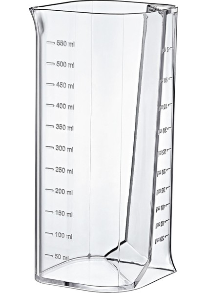 Tekno Trust Ölçekli Şeffaf 550ML Yağlık & Yağdanlık & Ölçü Kabı ( Cam Değildir )