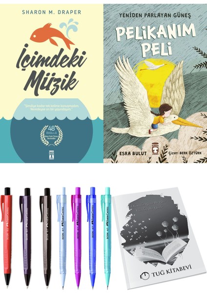 Yeniden Parlayan Güneş Pelikanım Peli ve İçimdeki Müzik 2'li Set - Kalem