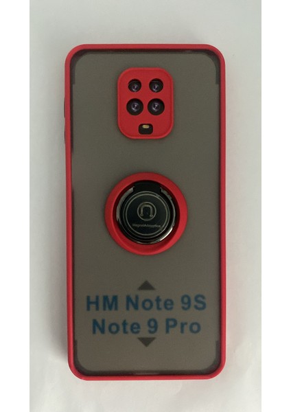 Xiaomi Redmi Note 9 Pro Standlı Silikon Kılıf Arka Kapak