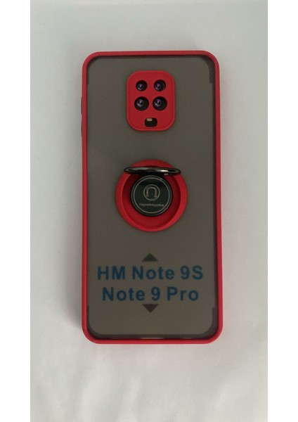 Xiaomi Redmi Note 9 Pro Standlı Silikon Kılıf Arka Kapak