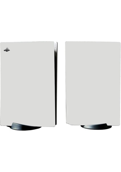 Gri Playstation 5 Standart Kasa Dijital Versiyon Full Sticker Kaplama Seti