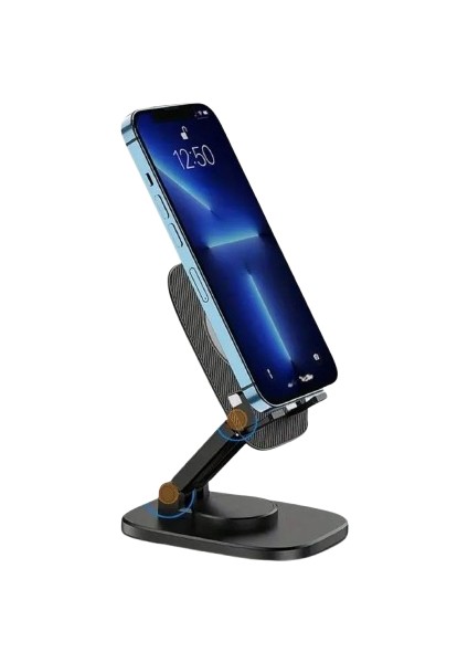 Telefon Standı Dayanıklı Dengeli Tasarım 360 Döner Masaüstü Şık Mobil Telefon Tutucu modelleri