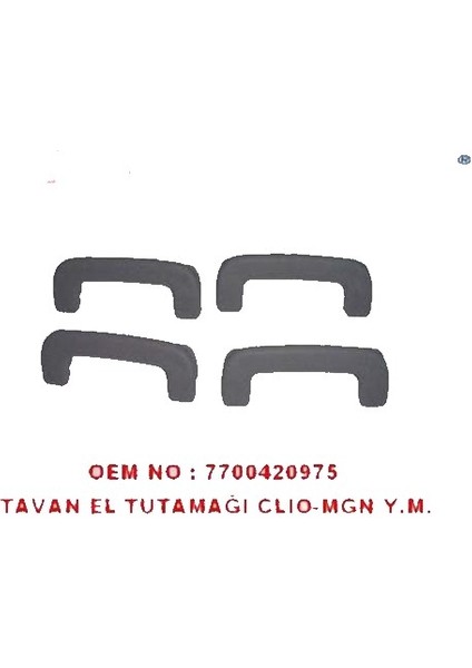 Tavan El Tutamağı Kolçak Clıo Gri