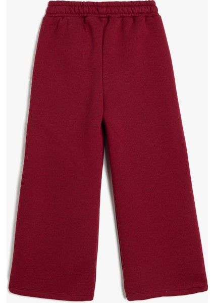 Basic Bol Paça Pantolon Beli Lastikli Cepli Şardonlu fiyatları