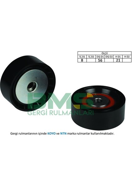 Alternatör Gergi Rulmanı Clıo-Kangoo 1.2 16V 01