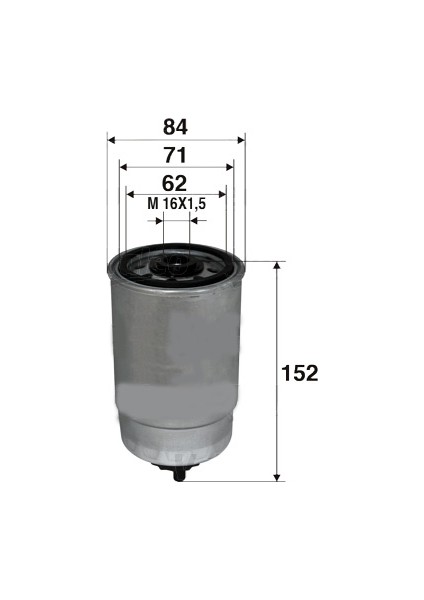 Yakıt Filtresi Boxer 2.0hdı-2.8hdı 00- -Ducato 2.0jtd-2.8jtd 00-02 -Jumper 2.0hdı-2.2hdı Doblo 1.9
