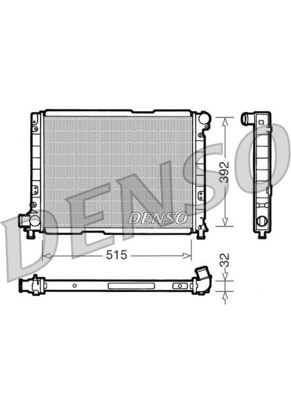 Radıator Fıat Croma 85-96