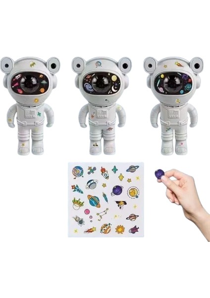 Gece Lambası Çocuk Dostu Ledli Kumandalı Model Astronot Gece Lambası fırsatları