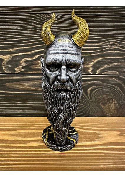 Kratos God Of War Mimir Polyester Figür