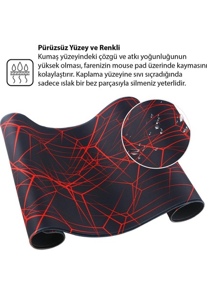 MF-MP7030A Büyük Boy Oyuncu Mouse Pad 30X70CM