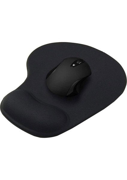 MF-W02 Bilek Destekli Mouse Pad (Siyah)