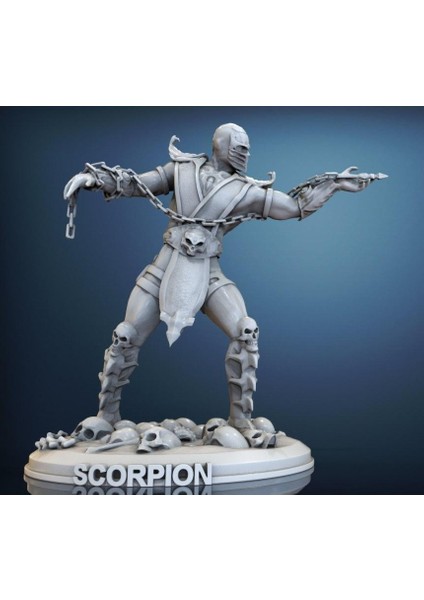 Mortal Kombat 'scorpion' Figürü - 10 cm