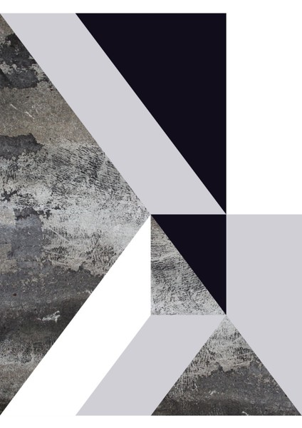 Siyah Beyaz Soyut Kombini Çerçeveli Cam Tablo 2'li fiyatları