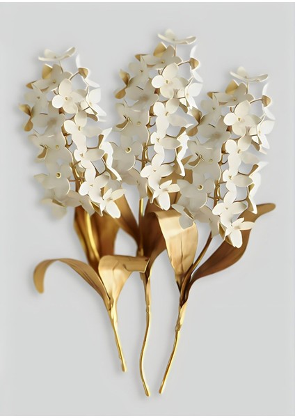 Beyaz Gri Gold Soft Renk Yaprak Inci Seti Çerçeveli Cam Tablo 3'lü modelleri