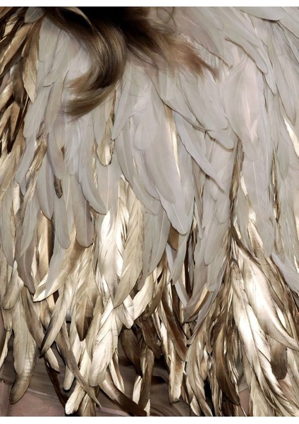 Siyah Gold Renk Soyut Şakayık Ve Yaprak Kombin Çerçeveli Cam Tablo 3'lü fiyatları