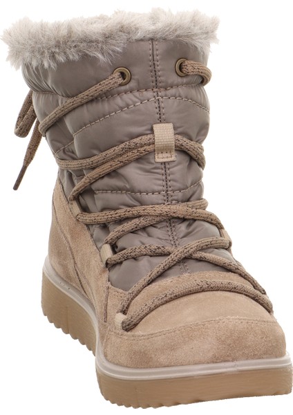 Süet Bej Kadın Kar Botu 2-000339 fırsatları
