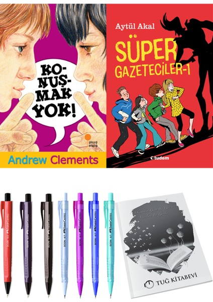 Süper Gazeteciler 1 ve Konuşmak Yok! 2li Set