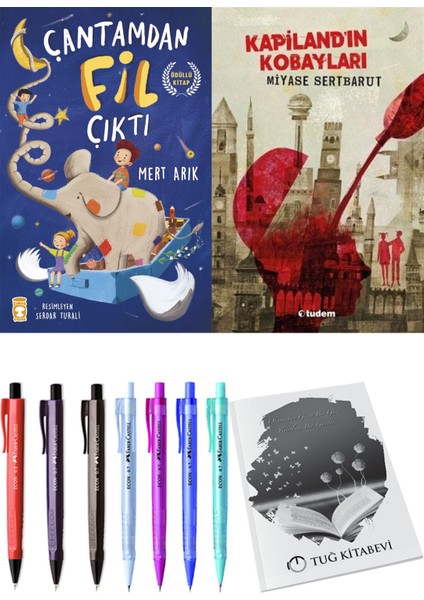 Kapiland'ın Kobayları ve Çantamdan Fil Çıktı 2li Set