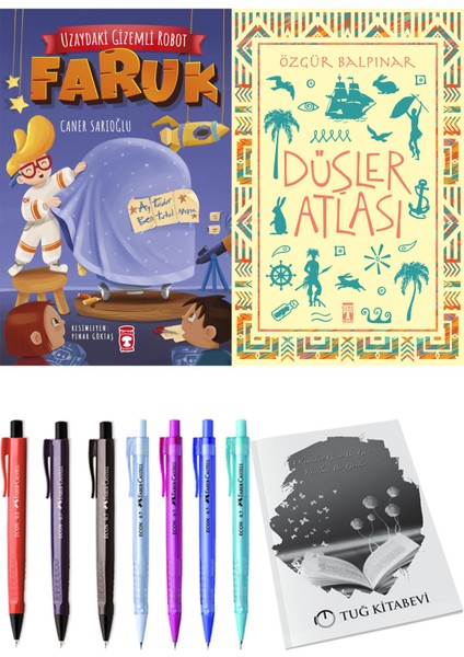 Düşler Atlası ve Uzaydaki Gizemli Robot Faruk 2li Set