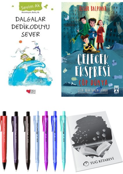 Gelecek Ekspresi Çöp Dünya ve Dalgalar Dedikoduyu Sever 2li Set