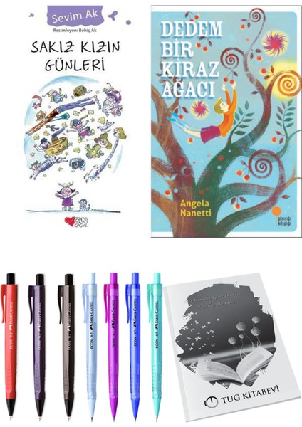 Dedem Bir Kiraz Ağacı ve Sakız Kızın Günleri 2'li Set - Kalem