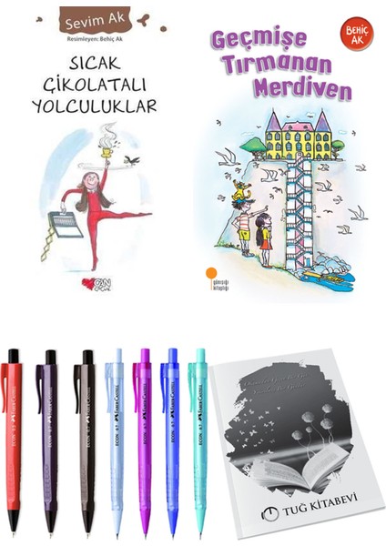 Geçmişe Tırmanan Merdiven ve Sıcak Çikolatalı Yolculuklar 2li Set + Hediyeli