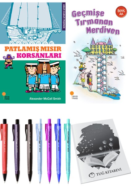 Geçmişe Tırmanan Merdiven ve Patlamış Mısır Korsanları 2'li Set - Kalem