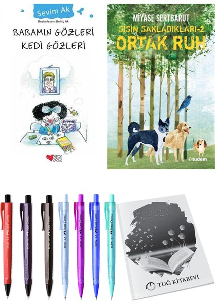 Sisin Sakladıkları 2 Ortak Ruh ve Babamın Gözleri Kedi Gözleri 2li Set