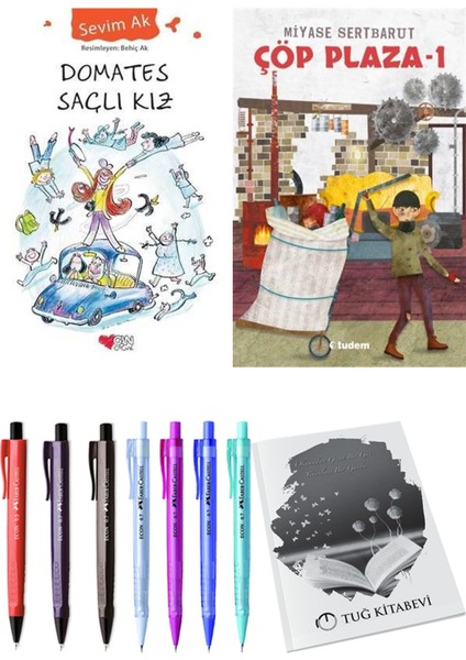 Çöp Plaza 1 ve Domates Saçlı Kız 2li Set