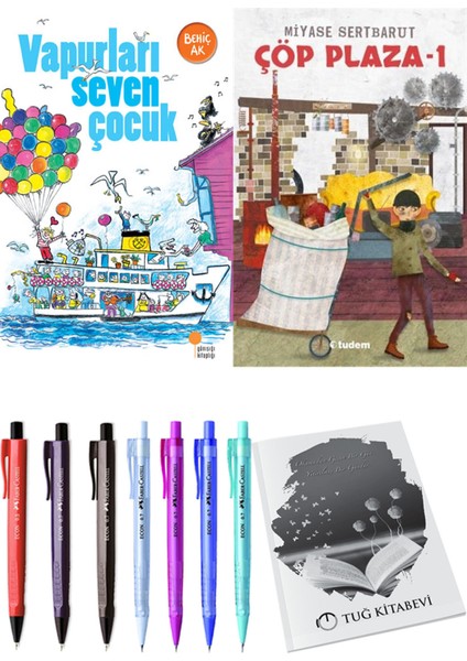 Çöp Plaza 1 ve Vapurları Seven Çocuk 2li Set