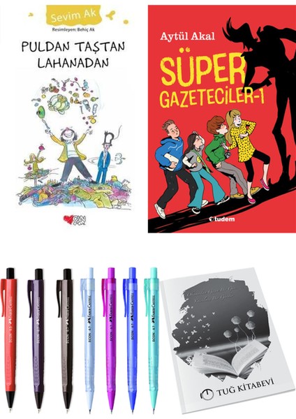 Süper Gazeteciler 1 ve Puldan Taştan Lahanadan 2li Set