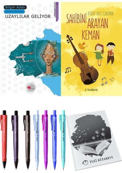 Sahibini Arayan Keman ve Uzaylılar Geliyor 2li Set + Hediyeli